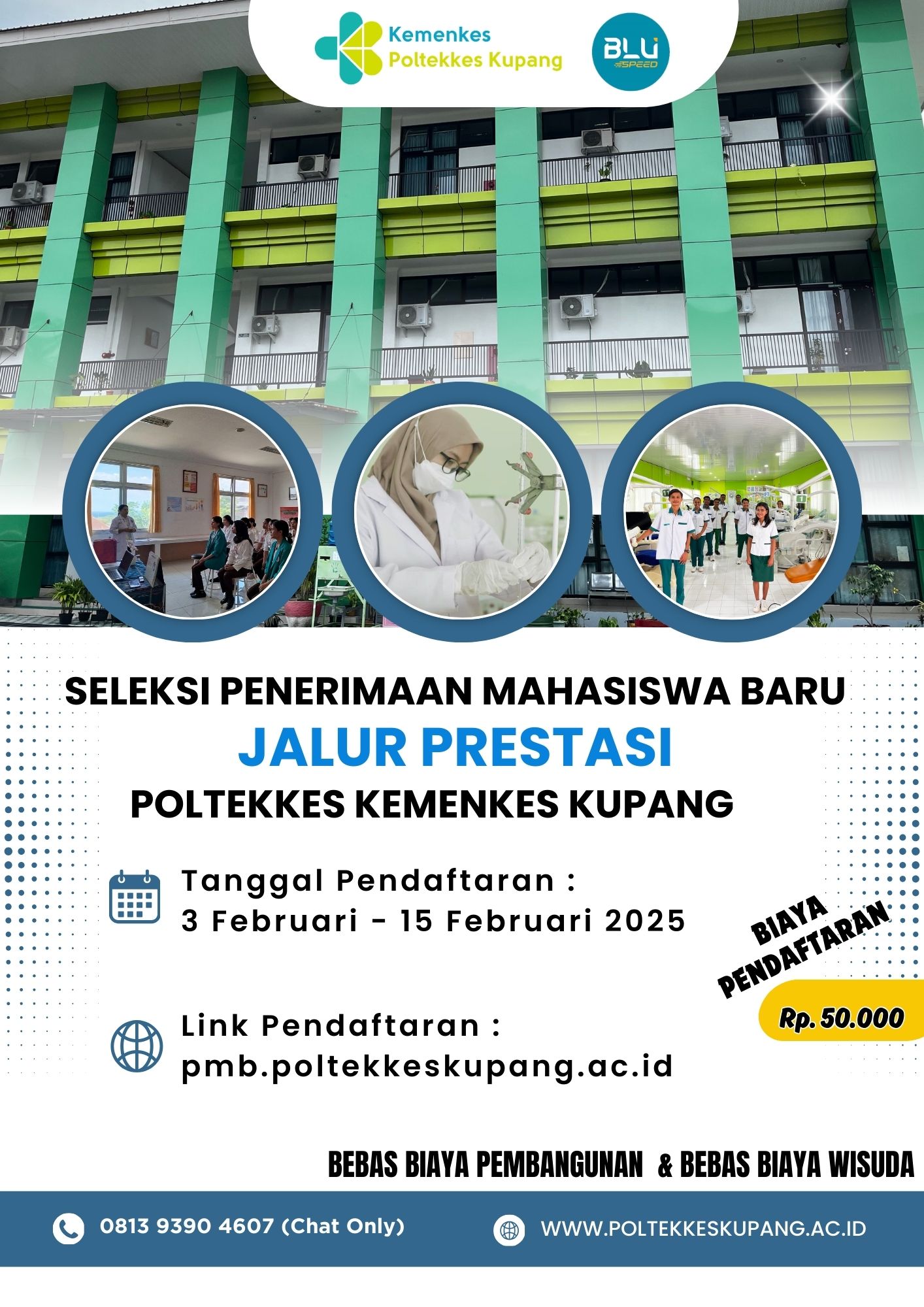 Seleksi Penerimaan Mahasiswa Baru Jalur Prestasi Poltekkes Kupang Tahun 2025