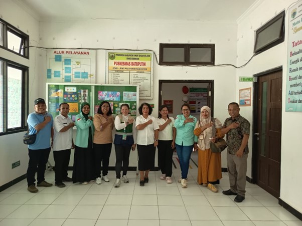 Poltekkes Kemenkes Kupang bersama Dinkes Provinsi NTT melakukan kunjungan ke 4 Puskesmas di TTS