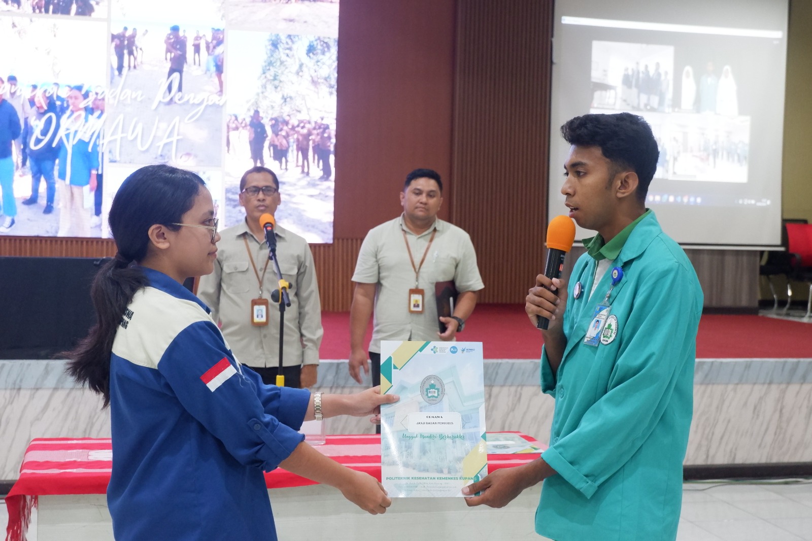 PELANTIKAN PENGURUS ORMAWA KEMENKES  POLTEKKES KUPANG