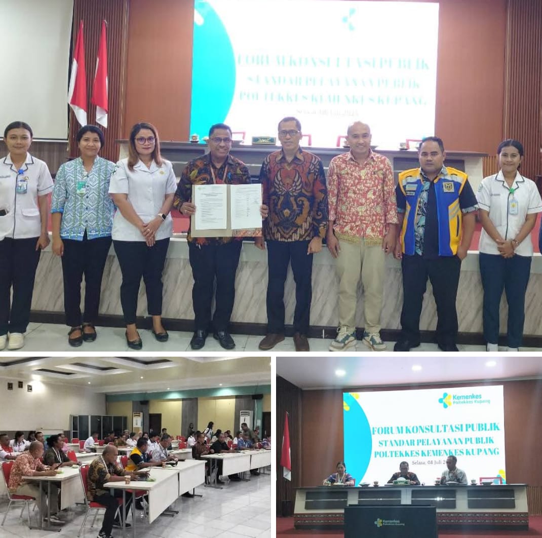 Poltekkes Kemenkes Kupang Menyelenggarakan   Kegiatan Forum Konsultasi Publik