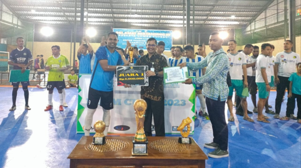 16 TIM RAMAIKAN TURMAMEN FUTSAL RSUP CUP I TAHUN 2023 DI LAPANGAN FUTSAL TANAH MERAH LILIBA