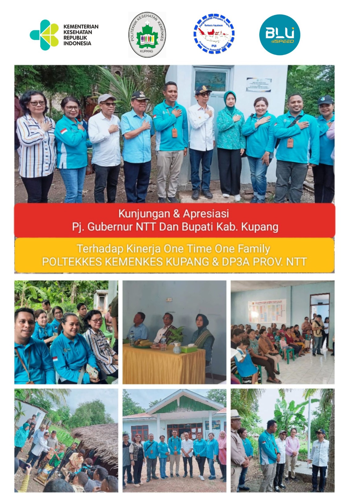 ONE TEAM ONE FAMILY POLTEKKES KEMENKES KUPANG & DP3A PROVINSI NTT