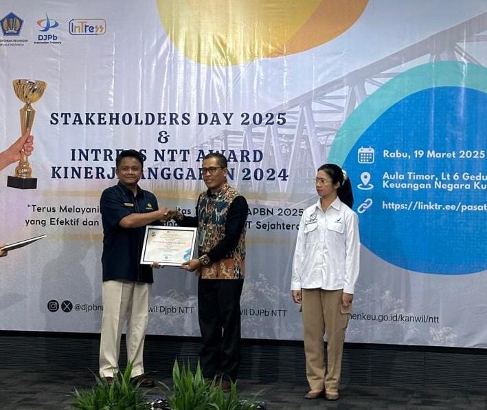 Poltekkes Kemenkes Kupang sebagai Satker Terbaik dalam Pelaksanaan Anggaran Kanwil DjPb NTT