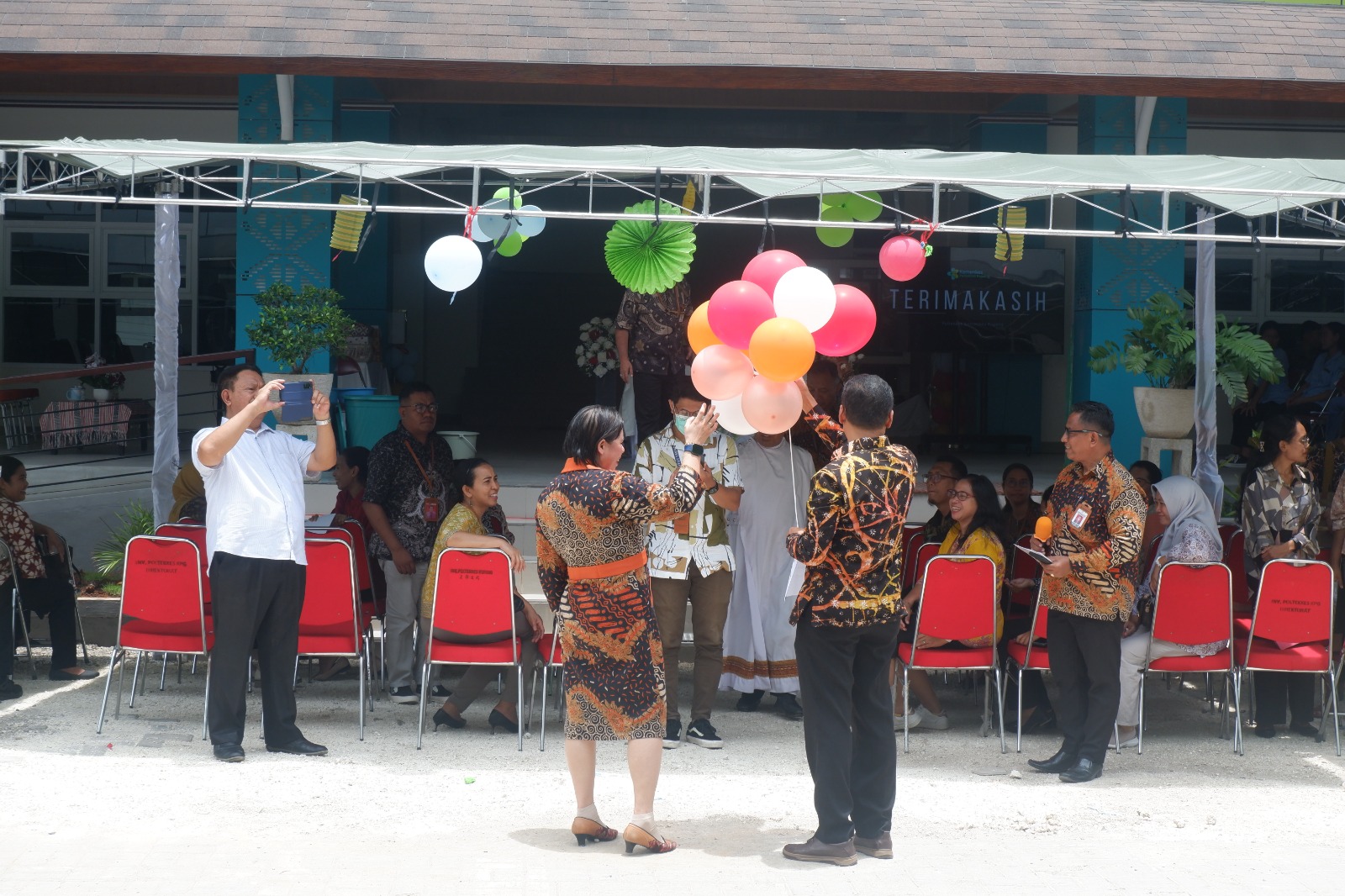 PERESMIAN GEDUNG LAYANAN PERPUSTAKAAN & IT TERPADU POLTEKKES KEMENKES KUPANG